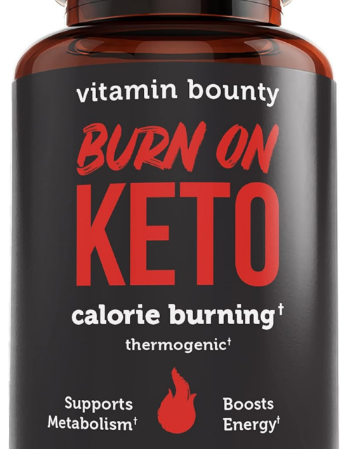Keto Multivitamin - Keto Vitamins, Keto Multivitamin Women and Men, Electrolytes with Vitamin C, Magnesium, Collagen, Potassium, MCT, Energy Support (Burn On Keto) 60 caps - 2 Bottles
